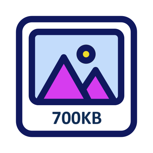compress to 700kb